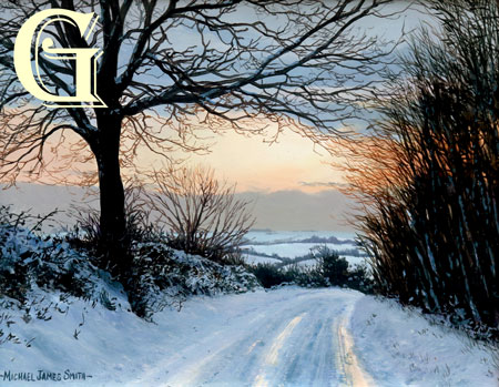 MICHAEL JAMES SMITH - ORIGINAL OIL PAINTING, LAKE DISTRICT